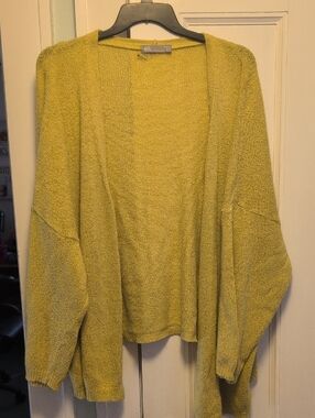 ASOS Mustard Yellow Green Open-Front Women’s Cardigan 24